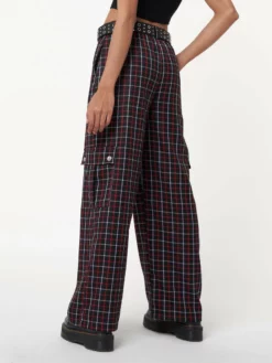 Minga London Clothing Minga X Betty Boop Plaid Utility Pants
