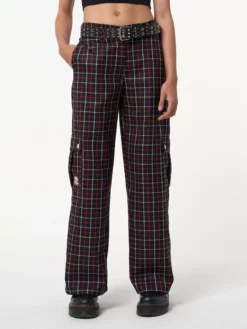 Minga London Clothing Minga X Betty Boop Plaid Utility Pants
