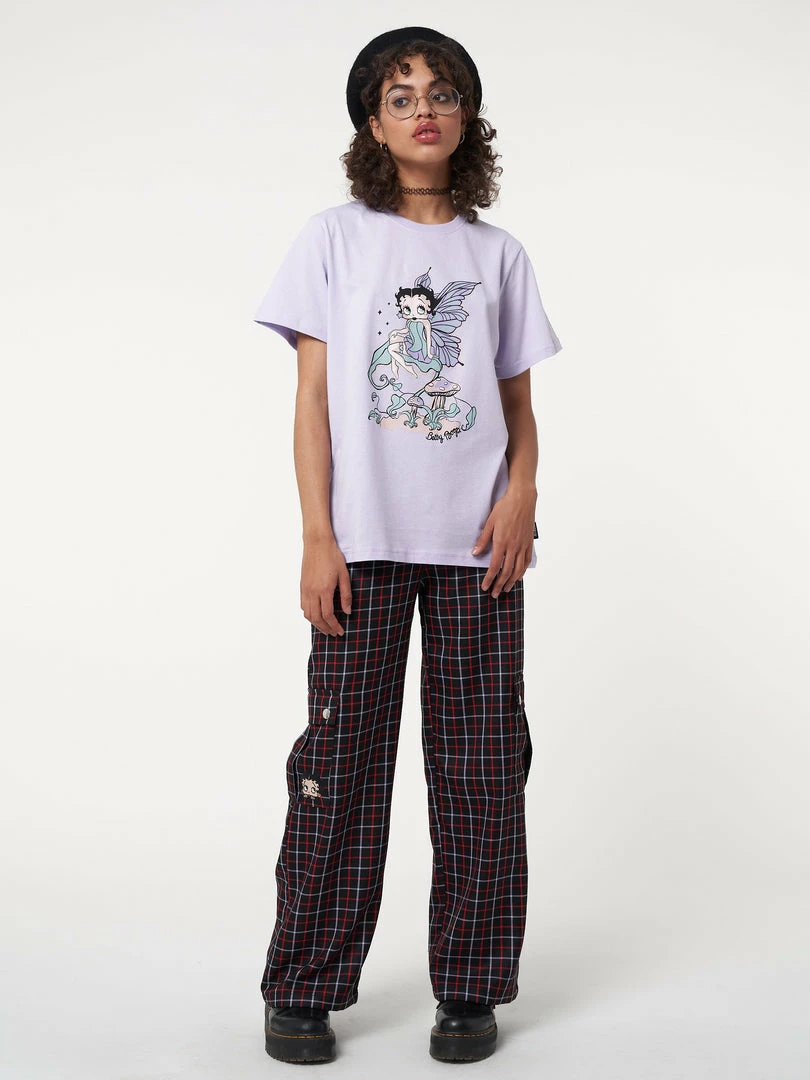 Minga London Clothing Minga X Betty Boop Plaid Utility Pants