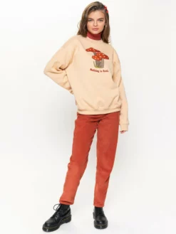 Minga London Nothing Is Real Mushroom Sweater