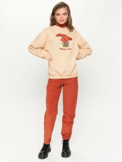 Minga London Nothing Is Real Mushroom Sweater