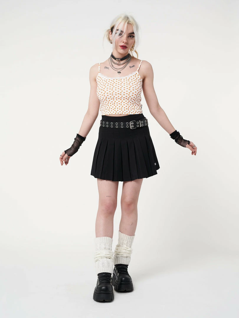 Minga London Orange Garden Lace Cami Top