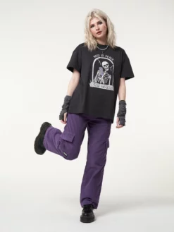 Minga London RIP Skeleton Black T-shirt