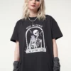 Minga London RIP Skeleton Black T-shirt