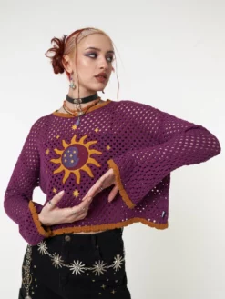 Minga London Most Wanted Solar Eclipse Knit Jumper