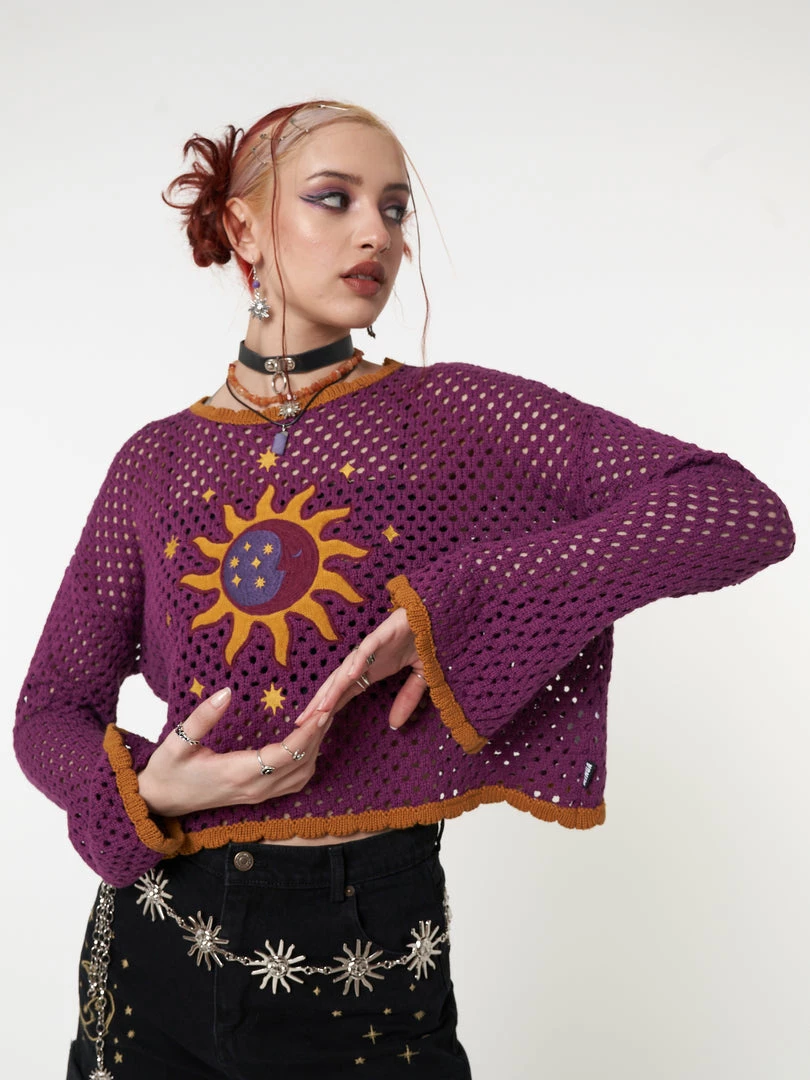 Minga London Most Wanted Solar Eclipse Knit Jumper