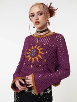 Minga London Most Wanted Solar Eclipse Knit Jumper