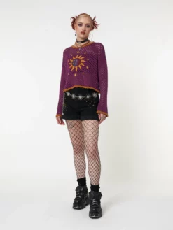 Minga London Most Wanted Solar Eclipse Knit Jumper