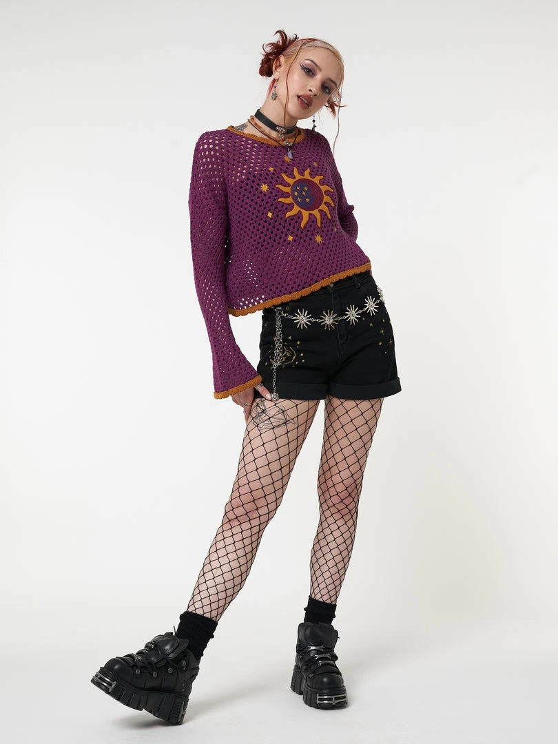 Minga London Most Wanted Solar Eclipse Knit Jumper