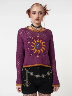 Minga London Most Wanted Solar Eclipse Knit Jumper