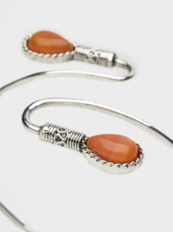 Minga London Spiral Gem Boho Arm Cuff Clothing