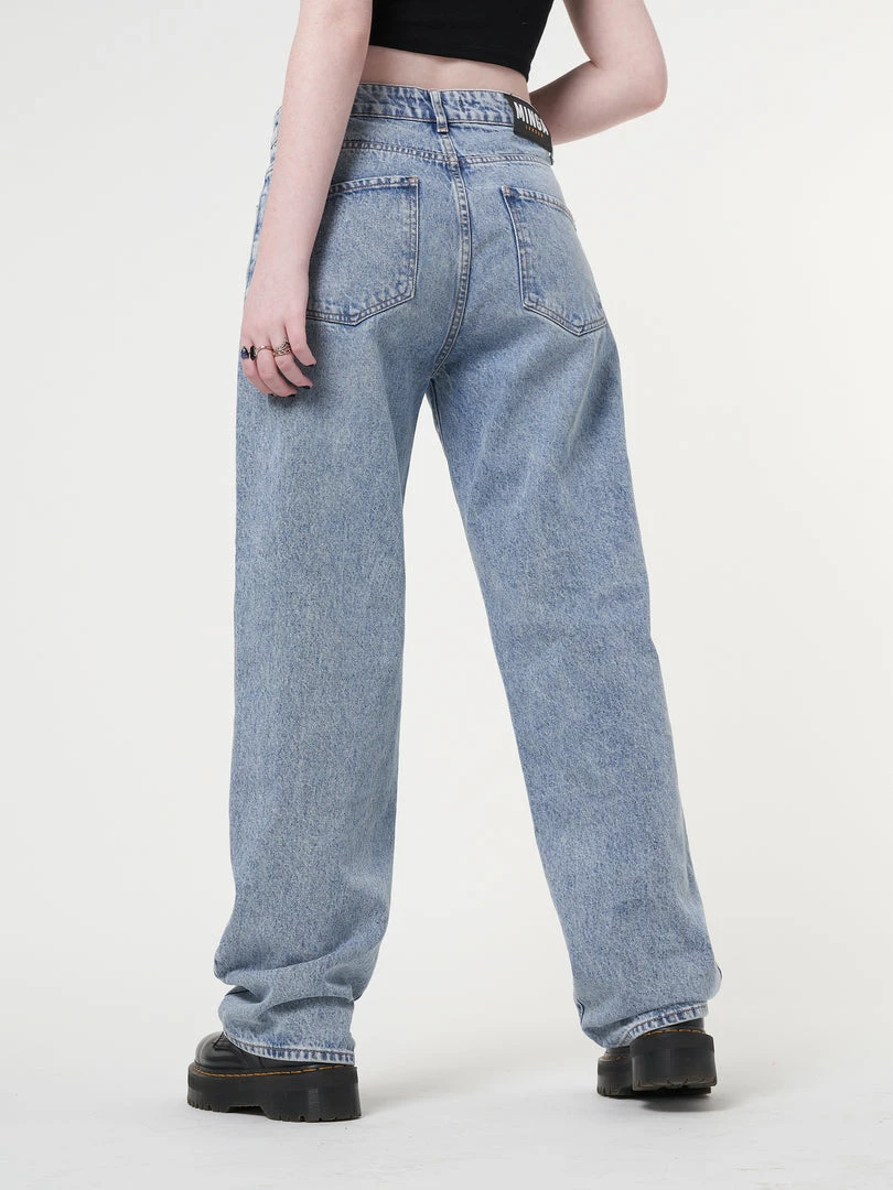 Minga London Minga X Strangervinyl Daisy Baggy Jeans Clothing