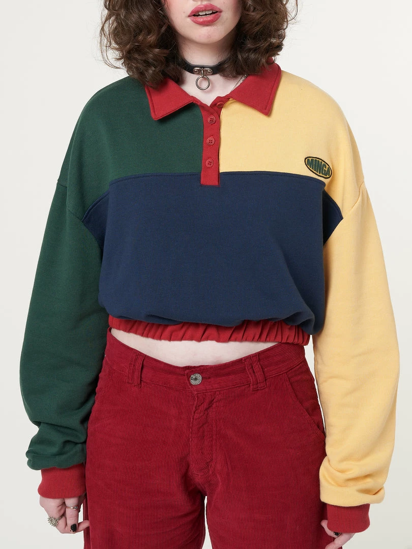 Minga London Clothing Minga X Strangervinyl Primary Colour Block Polo