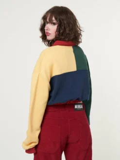 Minga London Clothing Minga X Strangervinyl Primary Colour Block Polo