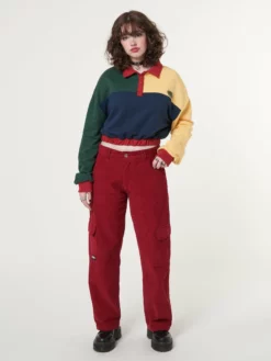 Minga London Clothing Minga X Strangervinyl Primary Colour Block Polo