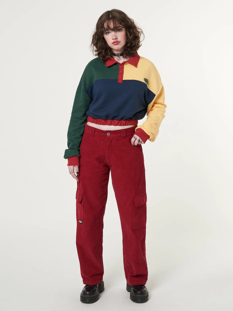 Minga London Clothing Minga X Strangervinyl Primary Colour Block Polo