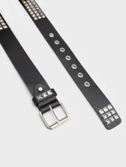 Minga London Clothing Punk Girl Studded Buckle Belt