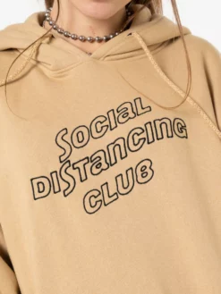 Minga London Social Distancing Club Hoodie Clothing