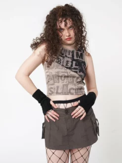 Minga London Unreal Patchwork Vest Top