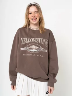 Minga London Yellowstone National Park Sweater Clothing