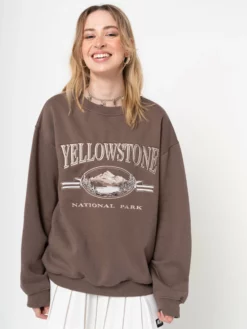Minga London Yellowstone National Park Sweater Clothing