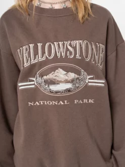 Minga London Yellowstone National Park Sweater Clothing